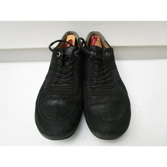 Hartjes Shoes Hartjes Xs Casual 2 Shoes Black Suede Walking Lace Up